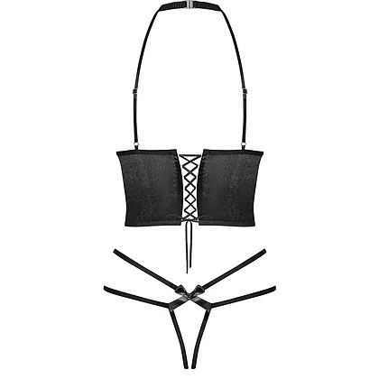 Set Obsessive Delishya Negru S-M