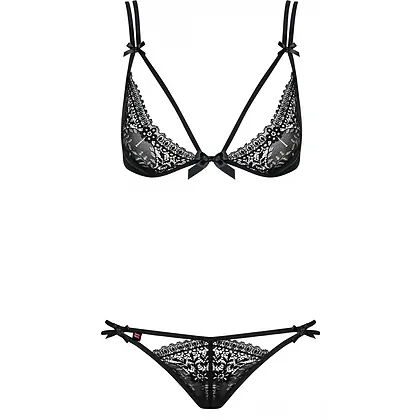 Set Obsessive Intensa Negru S-M