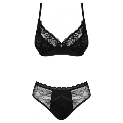 Set Obsessive Laurise Negru S-M