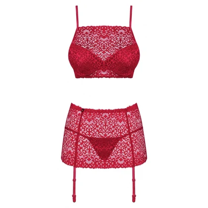 Set Obsessive Lividia Roșu S-M