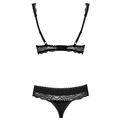 Set Obsessive Miamor Negru S-M