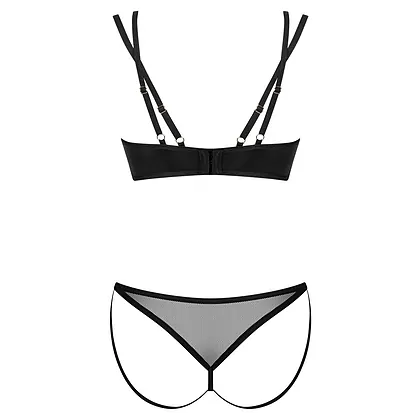 Set Obsessive Nesari 2 Piese Negru XS-S