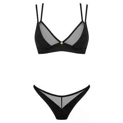 Set Obsessive Nesari 2 Piese Negru XS-S