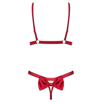 Set Obsessive Rubineșa Roșu S-M