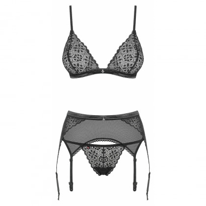 Set Obsessive Shibu Negru S-M
