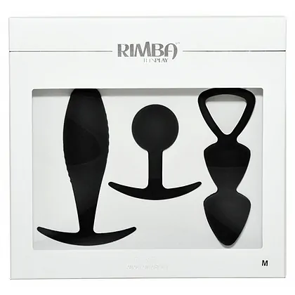 Set of Anal Plugs Size M Basel Negru