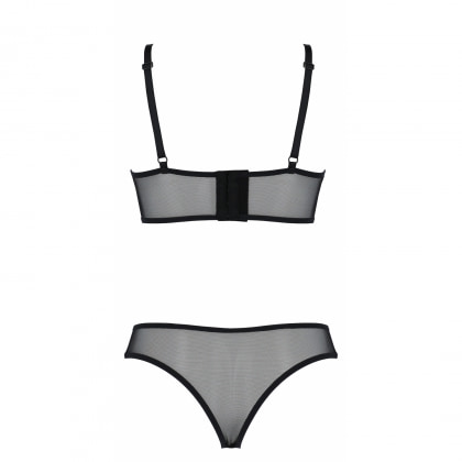 Set Passion Eco Primulă Bikini Negru S-M