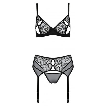 Set Passion Eco Primulă Negru S-M