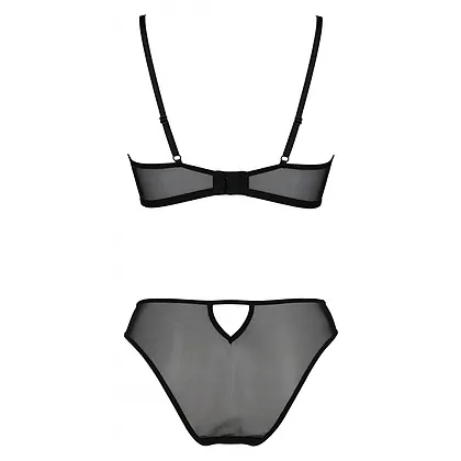 Set Passion Eco Zzinnia Negru S-M