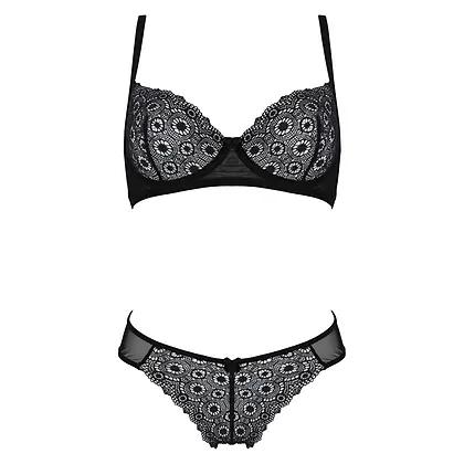 Set Passion Eco Zzinnia Negru S-M