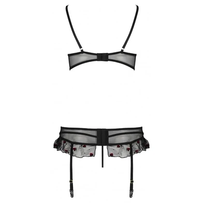 Set Passion Lovelia Negru L-XL