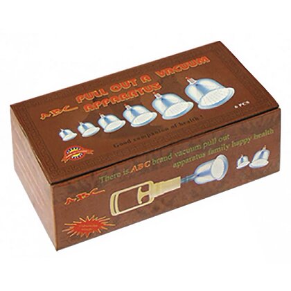 Set Pompa Pentru Sfarcuri Cupping Rimba Transparent