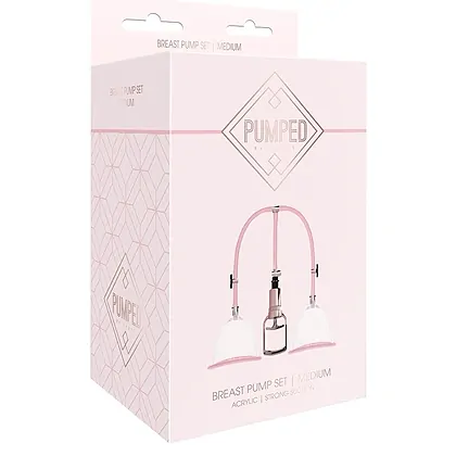 Set Pompă Sâni Medium Rose Gold