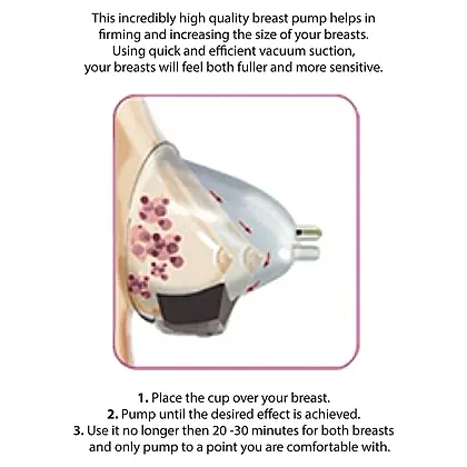 Set Pompă Sâni Medium Rose Gold