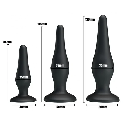 Set Pretty Love Mini Anal Negru