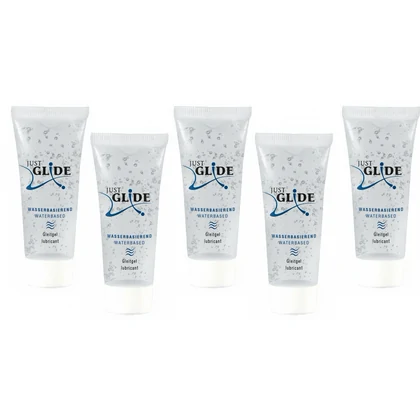 Set Promo 5 x Lubrifiant Just Glide 20ml