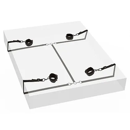 Set Restricții Sub Saltea Boundless Negru