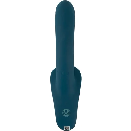 Set Strap-On You2Toys — 7 Moduri, Reîncărcabil Albastru