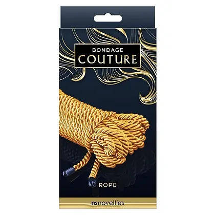 Sfoara Bondage Couture Galben