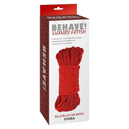 Sfoară Bondage Retrain Me Roșu