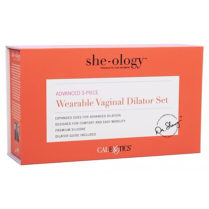 She-Ology Set Dilatatoare Purtabile — 3 Piese, silicon Multicolor