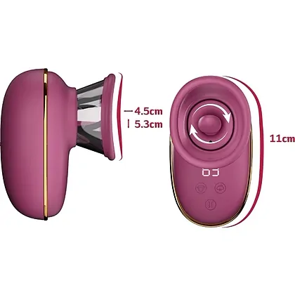 She.E.O. Pompa Clitorală Limbă Rotativă - 9 Moduri, 3 Nivele