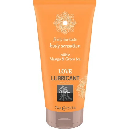 Shiatsu Love Lubricant Mango și Ceai Verde 75 ml