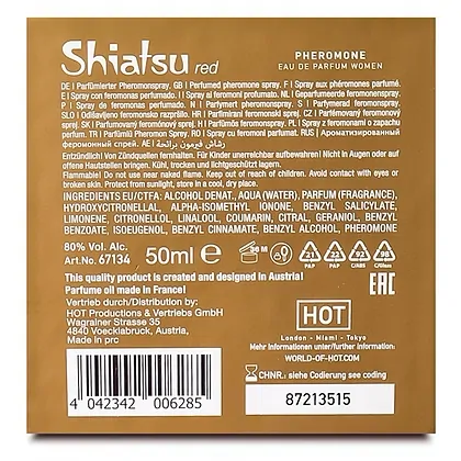 Shiatsu Pheromone Women 50ml
