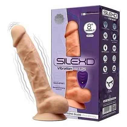 silexd Dildo Realist 20 cm, 10 Funcții, Reîncărcabil