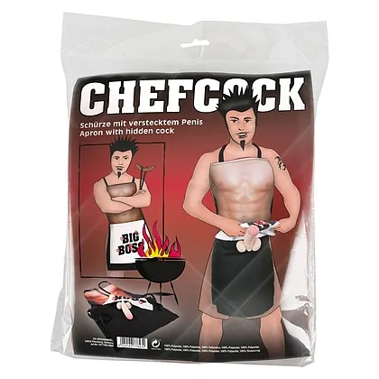 Sort Apron CHEF PENIS