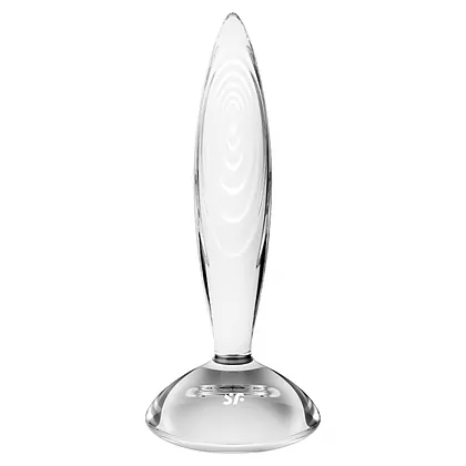 Sparkling Crystal Glass Dildo Transparent