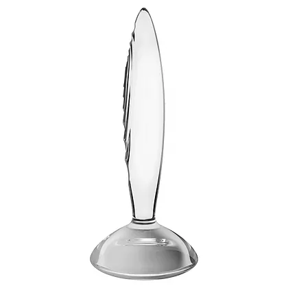 Sparkling Crystal Glass Dildo Transparent