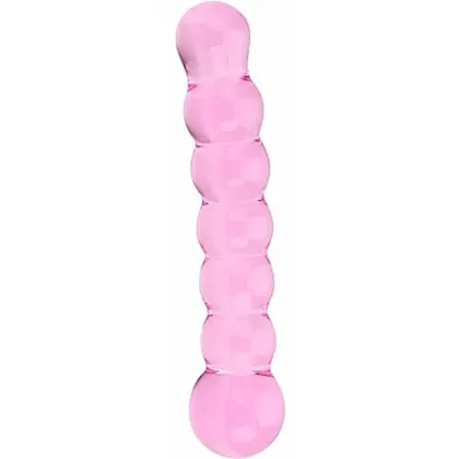 Spectrum Ribbed Glass Dildo Roz