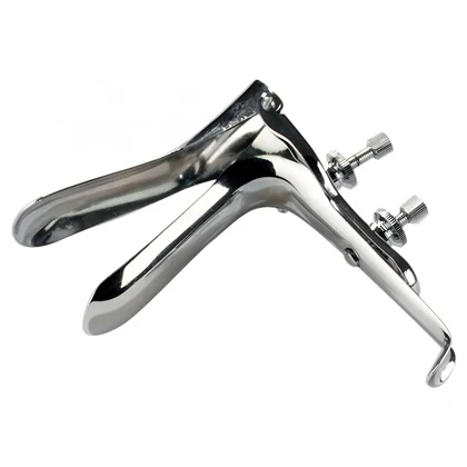 Speculum Ginecologic Din Inox Ajustabil 8,8 cm Argintiu