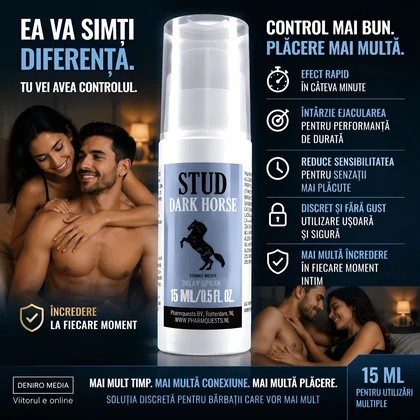 Spray Ejaculare Precoce Stud Dark Horse 15 ml