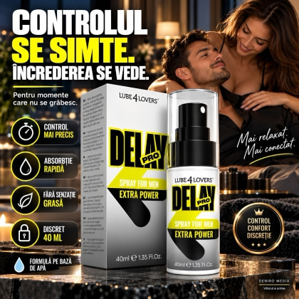 Spray Întârziere Ejaculare Delay Pro Extra Power 40 ml