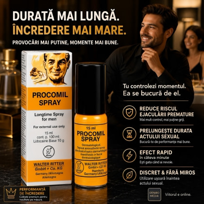 Spray Procomil pentru Întârzierea Ejaculării 15 ml