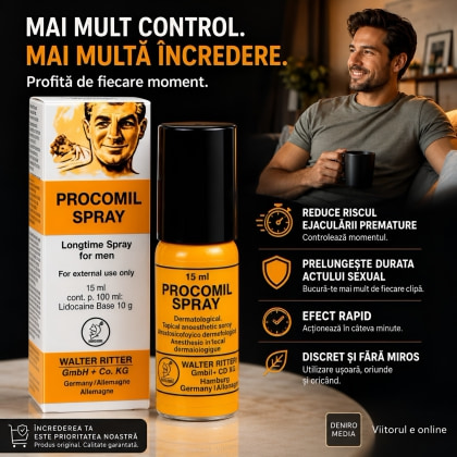 Spray Procomil pentru Întârzierea Ejaculării 15 ml