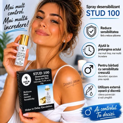 Spray Stud 100 Original Pentru Întârzierea Ejaculării 12g