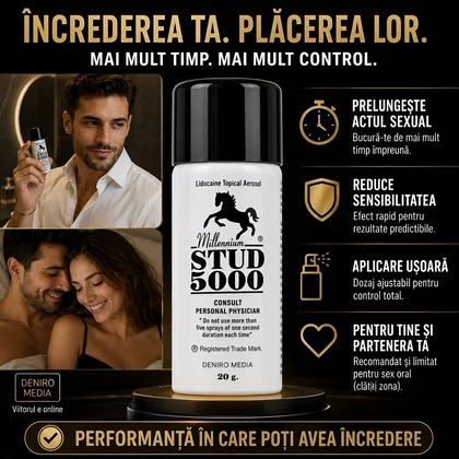 Spray Stud 5000 Pentru Întârzierea Ejaculării
