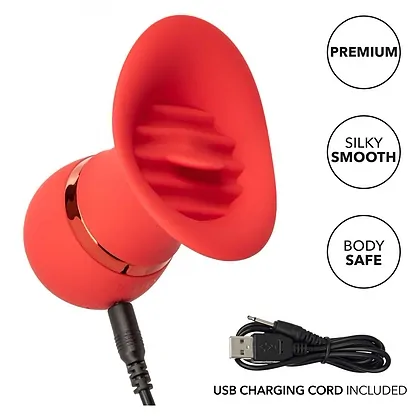 Stimulator Clitoridian French Kiss Charmer Roșu