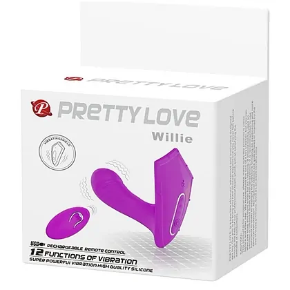 Stimulator Clitoris Și Punct G Pretty Love Willie Mov