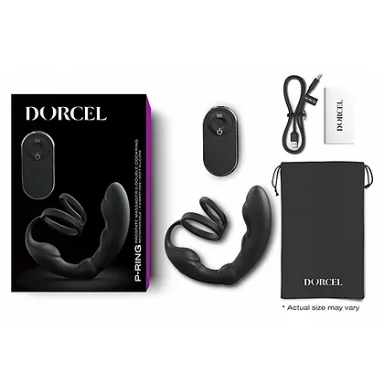 Stimulator Prostată Dorcel P-Ring Negru