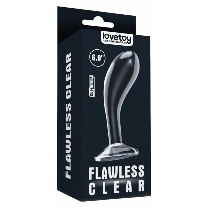 Stimulator Prostată Flawless Clear Prostate Transparent