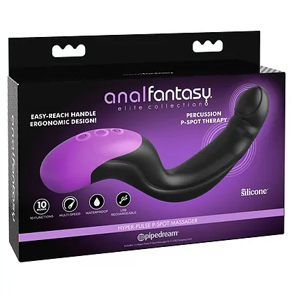 Stimulator Prostata Hyper Pulse P-Spot Negru