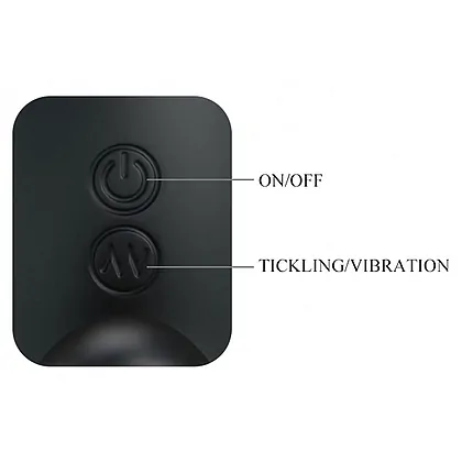 Stimulator Prostată Mr. Play Tickling Negru