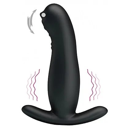 Stimulator Prostată Mr. Play Tickling Negru