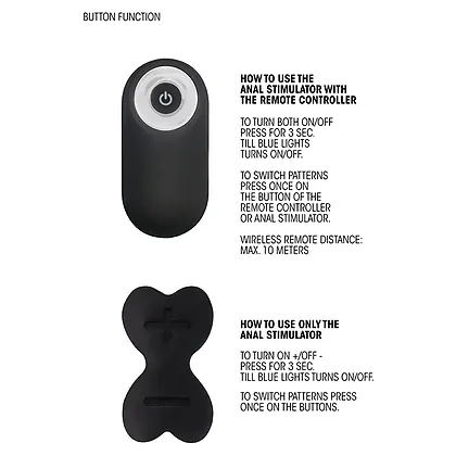 Stimulator Prostată No. 79 Rechargeable Negru