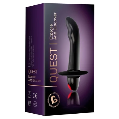 Stimulator Prostată Quest Negru