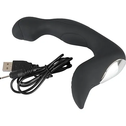 Stimulator Prostată Reîncărcabil Rebel Negru